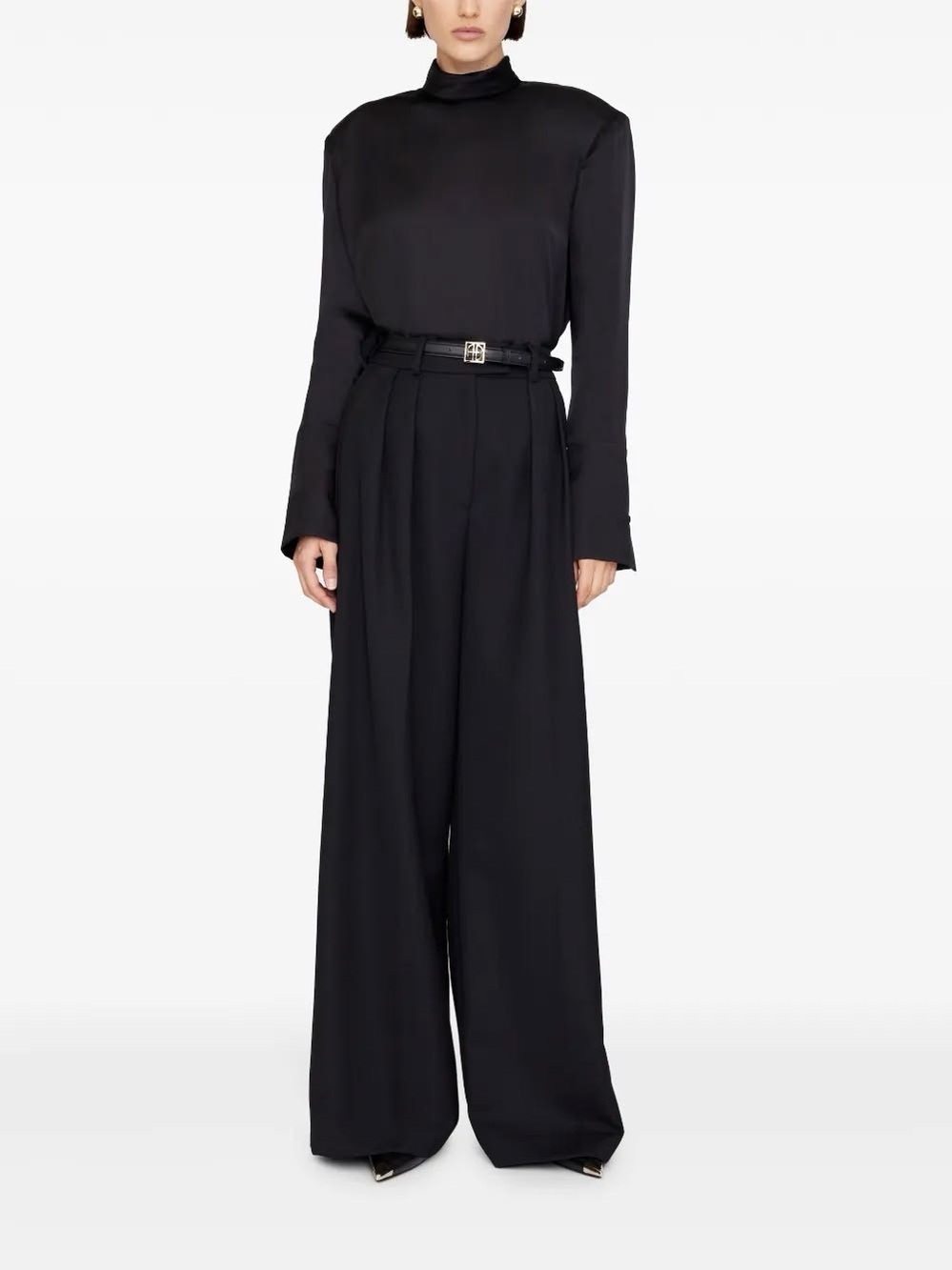 ANINE BING Josephine Blouse Size XS